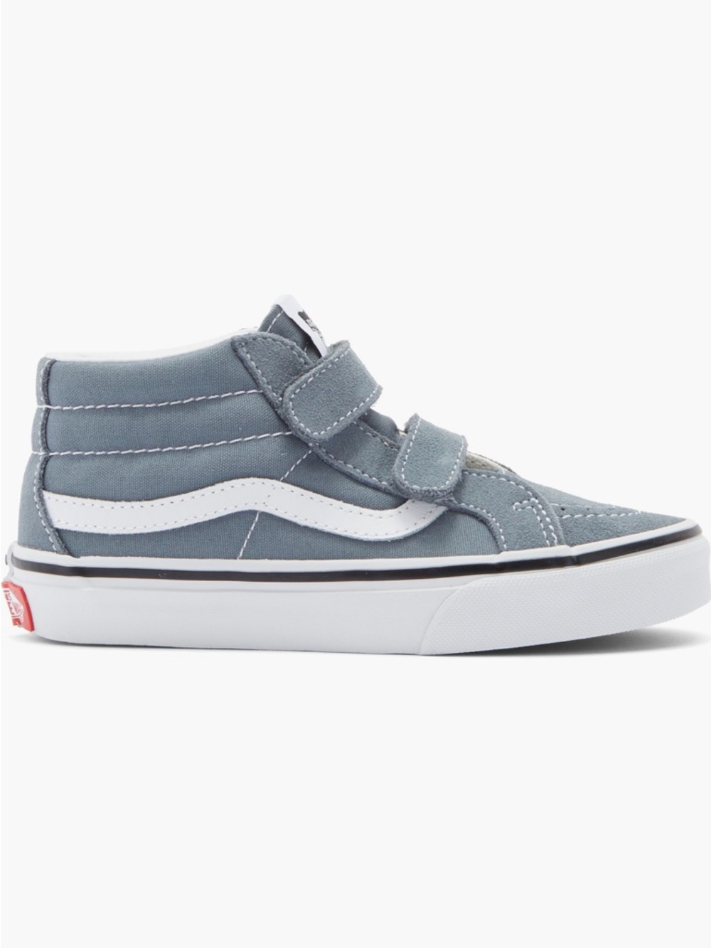 Vans Kids' Sk8-Mid Reissue Sneaker — Slate Blue & White